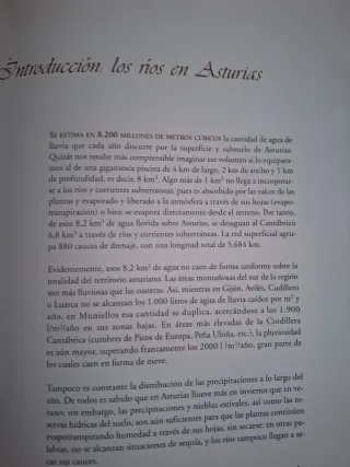 Libros Naturaleza de Asturias y Ríos de Asturias