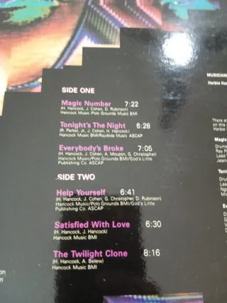 Vinilo LP Herbie Hancock Magic Windows