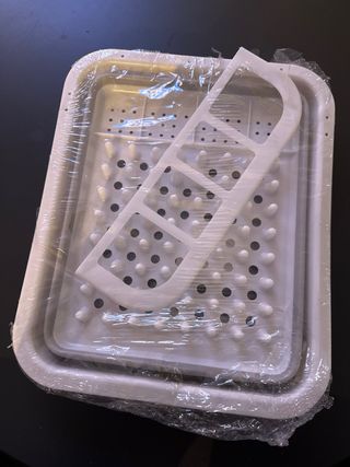 Seca platos plegable para camper