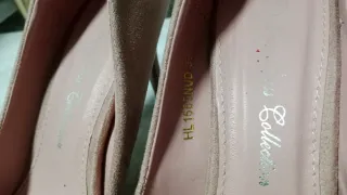 Zapatos tacón Señorita rosa talla 36