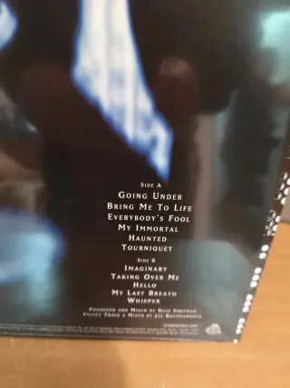 Evanescence Fallen Vinilo LP