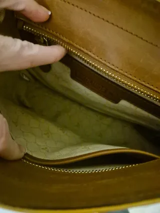 Bolso Pikolinos Marrón Piel