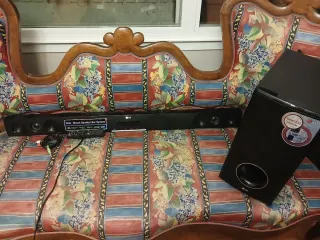 Barra Sonido LG Subwoofer Inalambrico, como nueva