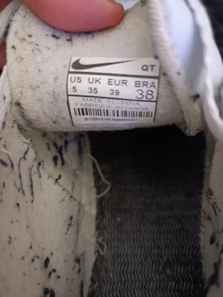 Zapatillas Nike Air Force 1 Blancas Rosas