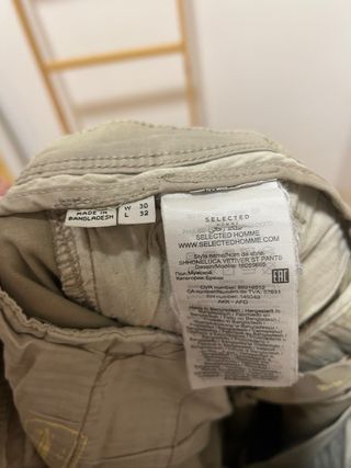 Pantalón tejano Selected