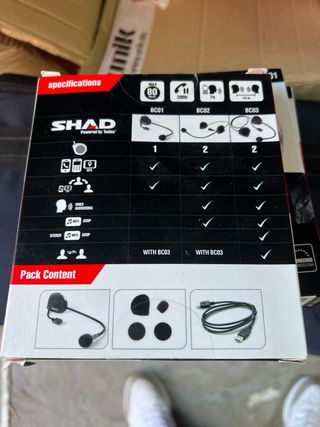 Intercomunicador casco