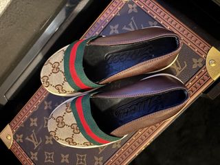 Bailarinas Gucci Beige y Marrón