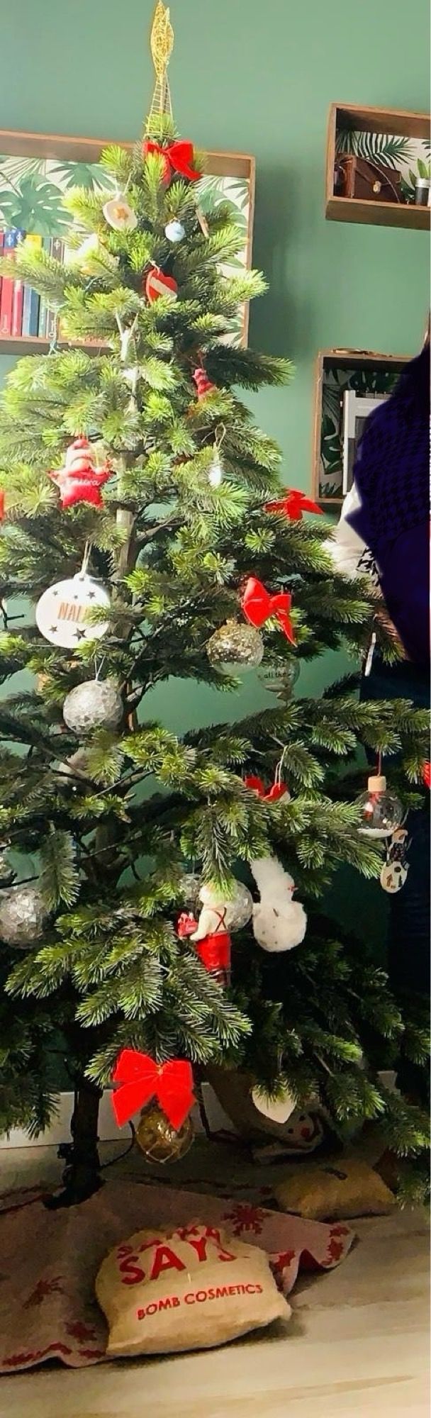 Árbol de Navidad 180cm.