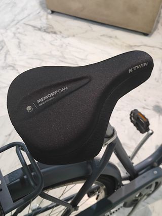 Bicicleta Mujer Btwin Gris