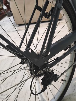 Bicicleta Mujer Btwin Gris