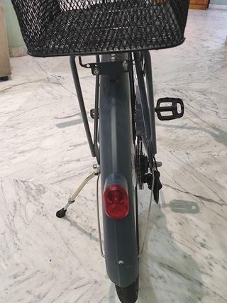 Bicicleta Mujer Btwin Gris