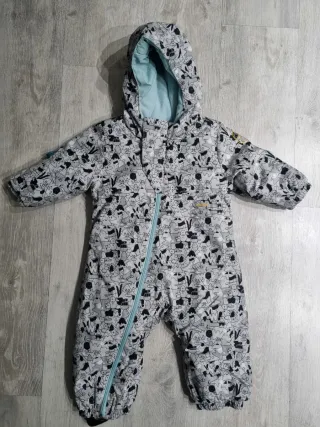 Mono de esquí infantil estampado