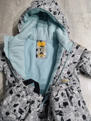 Mono de esquí infantil estampado