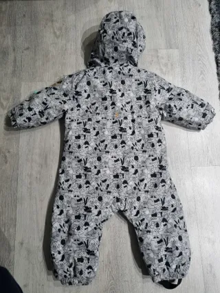 Mono de esquí infantil estampado