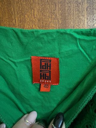 Vestido Pedro del Hierro verde