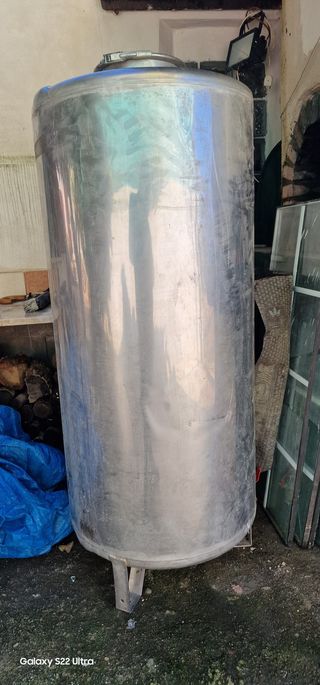 Serbatoio acciaio 500L con autoclave