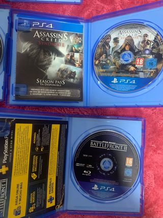 Pack 5 Juegos PS4: FIFA 17, The Last of Us, Assass