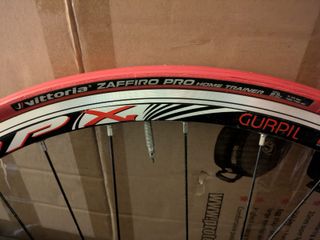 Rueda trasera Gurpil Weinmann DPX + varios extras