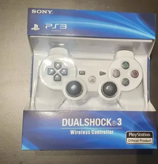 Mando Dualshock 3 Blanco PS3