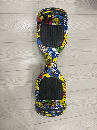 Hoverboard con diseño graffiti