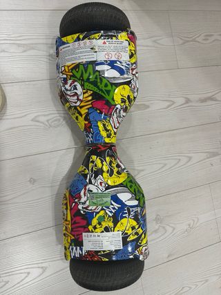 Hoverboard con diseño graffiti