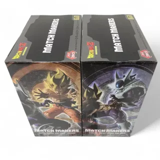 Figuras Dragon Ball Match Makers: Cooler VS Goku.