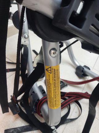 Portabicicletas portón 3 bicis