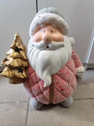 Figura Papá Noel Galileo Casa 31cm