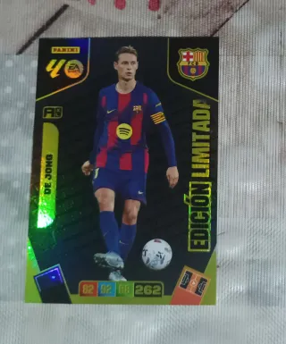 Cromo De Jong Edición Limitada Adrenalyn 25-26