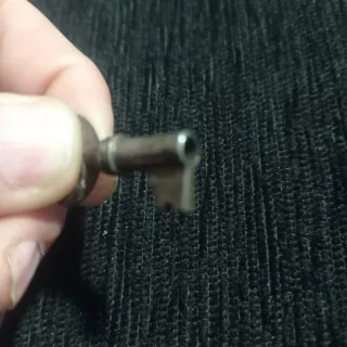 Antiguo candado francés con llave original