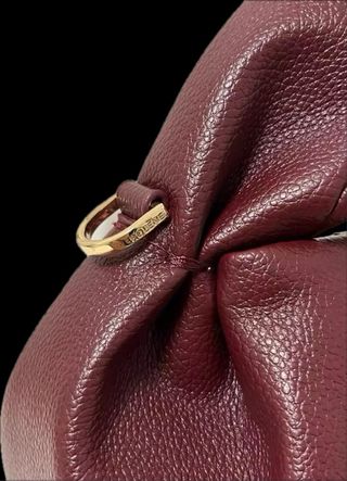 Bolso Polene Mini Neuf Cereza Negra