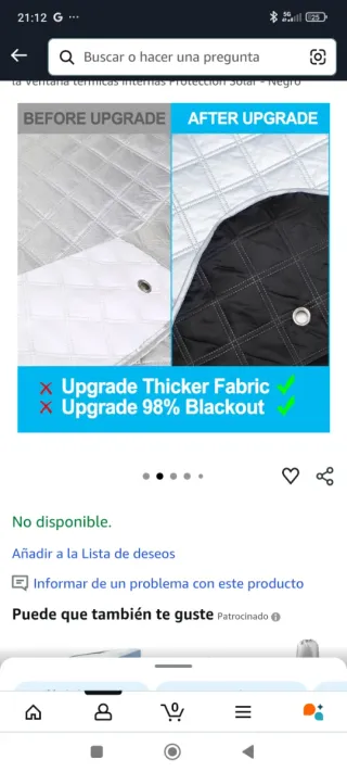 Oscurecedores Aislantes Cubre Sol Térmico Parabris