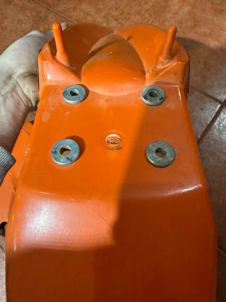 Guardabarros KTM Naranja con Logos
