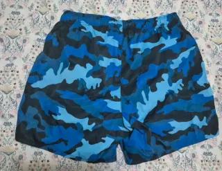 Bañador Camuflaje Azul Sinsay Talla S