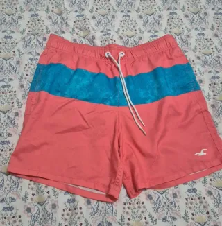 Bañador Hollister Coral