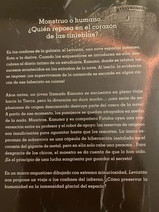 Leviatán serie completa. Manga. Ciencia ficción
