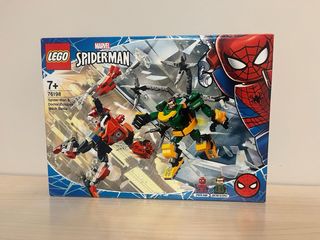 LEGO Spiderman y Doctor Octopus Mech Battle 76198