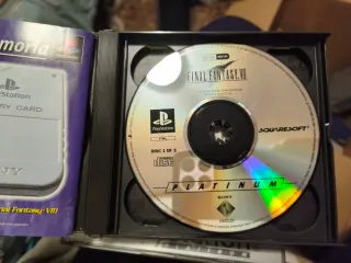 Final Fantasy VII Platinum PS1 PAL