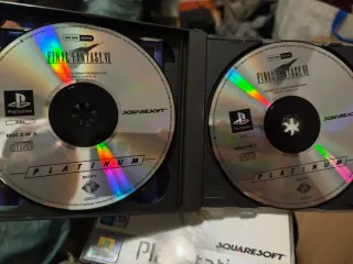 Final Fantasy VII Platinum PS1 PAL