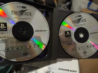 Final Fantasy VII Platinum PS1 PAL