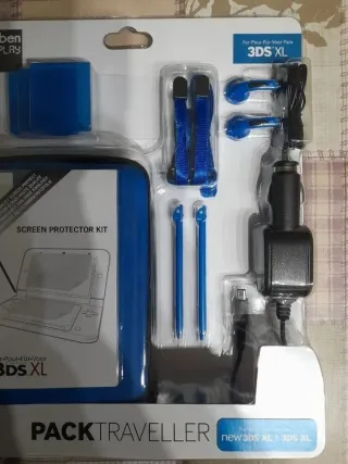 "OFERTA"Pack funda+accesorios New 3DS XL y 3DS XL