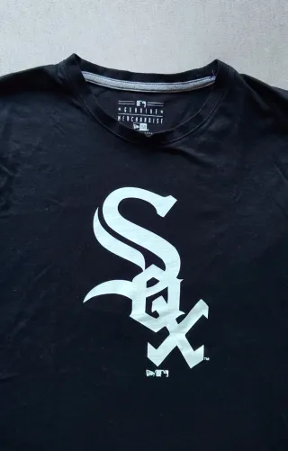 Camiseta MLB Chicago White Sox Negra