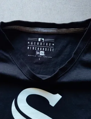 Camiseta MLB Chicago White Sox Negra