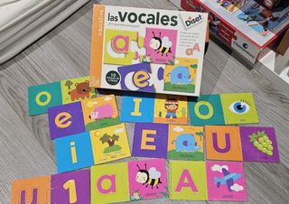 Puzzle Educativo Las Vocales Diset