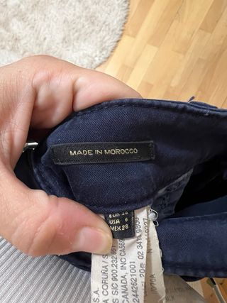 Pantalón azul marino Massimo Dutti