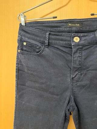 Pantalón azul marino Massimo Dutti