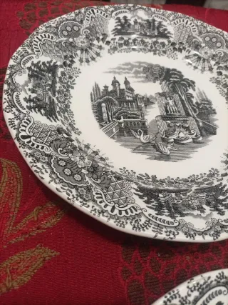 Pareja Platos La Cartuja Pickman