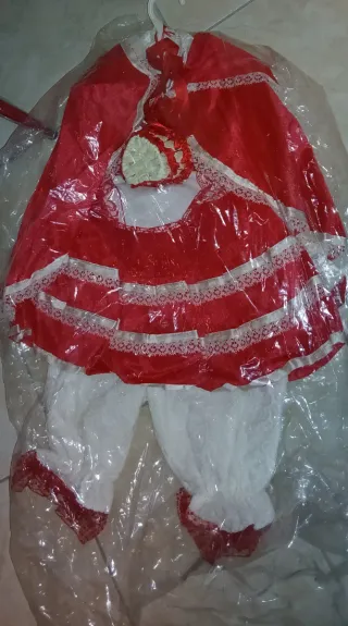 Vestito Carnevale Bambina cappuccetto rosso