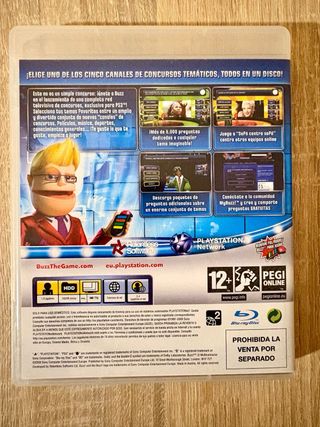 Caja Vacía Buzz! El Multiconcurso PS3
