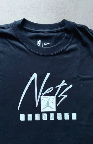 Camiseta Nike NBA Brooklyn Nets Negra